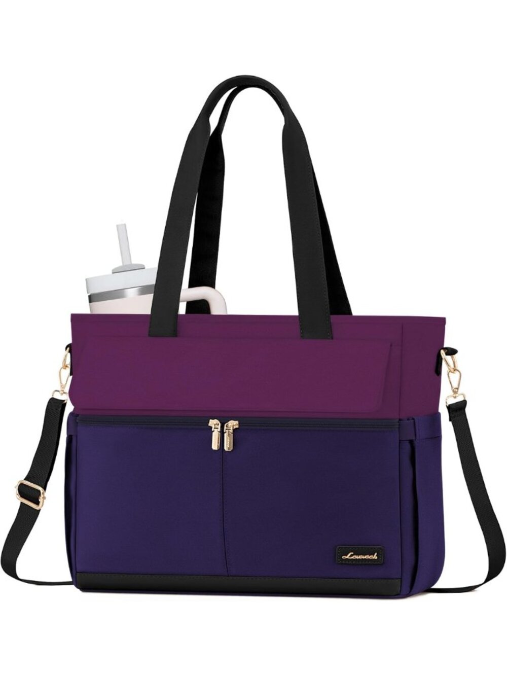 Stylish 15.6" Laptop Bag for Women | Large Capacity, Water-Resistant